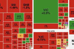 &Aacute;p lực b&aacute;n lan rộng, VN-Index giảm hơn 12 điểm d&ugrave; khối ngoại mua r&ograve;ng hơn 1.300 tỷ đồng