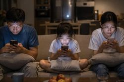 Cha mẹ 'nghiện' smartphone ảnh hưởng tiêu cực đến tương lai con cái