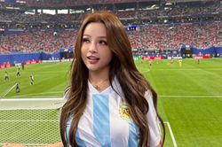 Huyền Baby giàu cỡ nào mà chi tiền bay nửa vòng trái đất để xem Messi thi đấu?