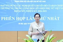Trung ương Hội LHPN Việt Nam triển khai x&acirc;y dựng 7 nghị quyết chuy&ecirc;n đề then chốt