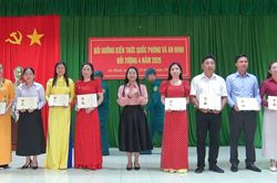86 học viên hoàn thành chương trình bồi dưỡng kiến thức quốc phòng và an ninh cho đối tượng 4