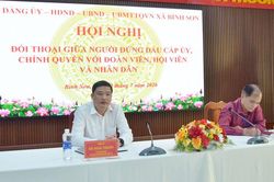 Thanh niên, phụ nữ xã Bình Sơn kiến nghị nhiều chính sách hỗ trợ từ cơ sở