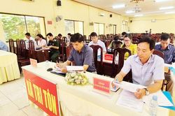 Xã Tri Tôn thống nhất công tác chuẩn bị diễn tập tác chiến trong khu vực phòng thủ năm 2026