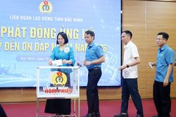 C&ocirc;ng đo&agrave;n cơ sở Li&ecirc;n đo&agrave;n Lao động tỉnh Bắc Ninh chăm lo thiết thực cho người lao động