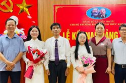 Xã Tiên Phước kết nạp 18 đảng viên trong 6 tháng đầu năm 2026