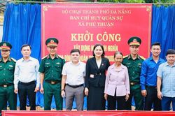 Xã Phú Thuận khởi công xây dựng nhà tình nghĩa cho gia đình chính sách
