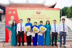 Đảng bộ phường Bình Lộc: Bứt phá trong phát triển đảng viên