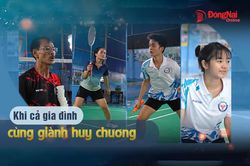 [Video] Khi cả gia đình cùng giành huy chương