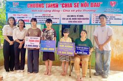 Hơn 170 triệu đồng thắp lên hy vọng cho 4 mẹ con ở Nghĩa Trung