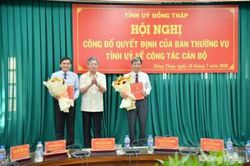 Đồng chí Nguyễn Văn Mười giữ chức Bí thư Đảng ủy các cơ quan Đảng tỉnh Đồng Tháp