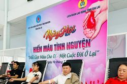 Trên 200 đoàn viên, người lao động Gia Lai hiến máu tình nguyện