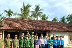 Khởi công xây nhà cho con đẻ của người hoạt động kháng chiến bị nhiễm chất độc hóa học ở phường Hoài Nhơn Đông
