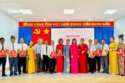 Mặt trận phường Bắc Cam Ranh sơ kết công tác 6 tháng đầu năm