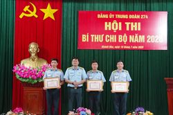Trung đoàn 274, Sư đoàn Phòng không 377 tổ chức Hội thi bí thư chi bộ năm 2026