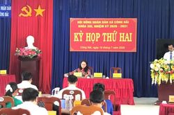 Kỳ họp thứ 2 HĐND x&atilde; C&ocirc;ng Hải kh&oacute;a XIII