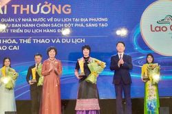 Lào Cai có 7 đơn vị, doanh nghiệp được trao giải thưởng về du lịch tại VITA Awards 2026