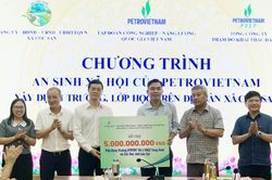 Xã Cốc San tiếp nhận nguồn tài trợ 5 tỷ đồng đầu tư cơ sở vật chất trường học