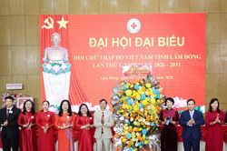 Xây dựng Hội Chữ thập đỏ Lâm Đồng chuyên nghiệp, hiện đại, vì sự nghiệp nhân đạo