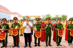 X&atilde; Ph&aacute;t Diệm đạt giải Nhất Hội thi nghiệp vụ chữa ch&aacute;y v&agrave; cứu nạn, cứu hộ Cụm thi số 10 năm 2026