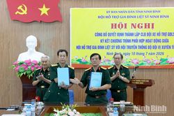 Thành lập CLB đội xe hỗ trợ gia đình liệt sĩ và ký kết chương trình phối hợp với Hội truyền thống bộ đội Vị Xuyên