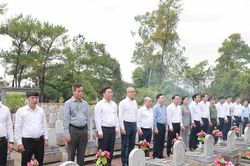 Lễ động thổ cải tạo, nâng cấp khu mộ liệt sĩ tỉnh Phú Thọ tại Nghĩa trang Liệt sĩ Quốc gia Trường Sơn và Nghĩa trang Liệt sĩ Quốc gia Đường 9