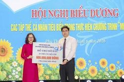 Hội Liên hiệp Phụ nữ tỉnh huy động gần 2 tỷ đồng nhận đỡ đầu trẻ em mồ côi