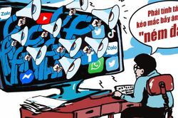 Cảnh giác với bẫy 'ném đá' trên không gian mạng