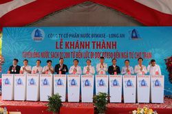Tây Ninh: Khánh thành tuyến ống nước sạch D1200 gần 800 tỷ đồng