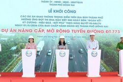 Xây dựng và nâng cấp 3 tuyến giao thông kết nối sân bay Long Thành