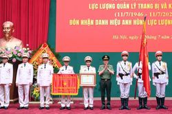 Cục Trang bị và kho vận đón nhận danh hiệu Anh hùng Lực lượng vũ trang nhân dân