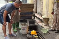 Phường Hoàng Mai chuẩn bị ứng phó trước mùa mưa bão