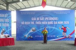 Khai mạc Giải Bi sắt vô địch trẻ, thiếu niên quốc gia 2026