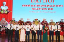 Đại hội Hội Nh&agrave; b&aacute;o tỉnh lần thứ VII, nhiệm kỳ 2025 - 2030 th&agrave;nh c&ocirc;ng tốt đẹp