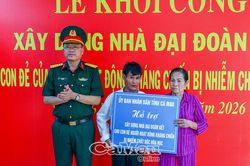 Khởi công mái ấm tri ân