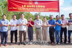 Khởi công xây dựng nhà Đại đoàn kết cho hộ nghèo, cận nghèo