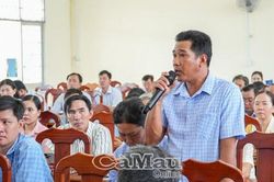 Cử tri xã U Minh kiến nghị nâng cấp lộ giao thông nông thôn