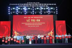 Hà Tĩnh: Tri ân các liệt sĩ Đại đội Pháo binh 45 tại trận địa Bãi Dừa