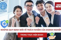 Quy định mới về trách nhiệm của doanh nghiệp trong thực hiện BHXH
