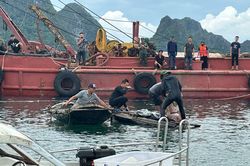 Lật tàu trên biển Quảng Ninh: Tìm thấy thi thể thuyền viên cuối cùng