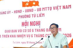 Phường Từ Li&ecirc;m: Ph&aacute;t huy hiệu quả m&ocirc; h&igrave;nh quản trị mới, tạo đ&agrave; ho&agrave;n th&agrave;nh mục ti&ecirc;u năm 2026