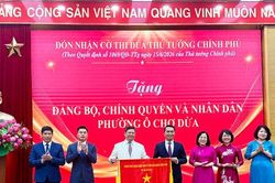 Chuyển đổi số tạo đột ph&aacute; trong vận h&agrave;nh ch&iacute;nh quyền hai cấp ở phường &Ocirc; Chợ Dừa