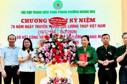 Thắp sáng tinh thần Thanh niên xung phong tại phường Hoàng Mai