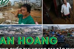 Khung cảnh tan hoang ở Trung Quốc sau khi bão Maysak càn quét