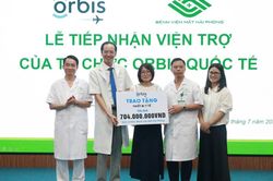 Khởi động dự án 'Nâng cao năng lực chăm sóc mắt học đường' tại Hải Phòng