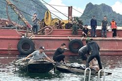 Đã tìm thấy nạn nhân cuối cùng vụ lật tàu trên vùng biển Bản Sen