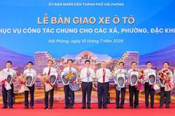 98 x&atilde;, phường, đặc khu ở Hải Ph&ograve;ng được trang bị xe &ocirc; t&ocirc; điện năm 2026