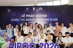 Phát động Cuộc thi Robotics Quốc tế AIROC 2026