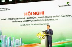 Vietcombank 6 th&aacute;ng đầu năm: Đồng h&agrave;nh c&ugrave;ng c&aacute;c mục ti&ecirc;u quốc gia