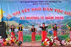 Rộn r&agrave;ng Lễ hội Tết Ng&ocirc; của đồng b&agrave;o d&acirc;n tộc Cống tại Mường T&egrave;