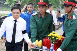 Xúc động lễ viếng, truy điệu, an táng 63 hài cốt liệt sĩ tại Đồng Nai